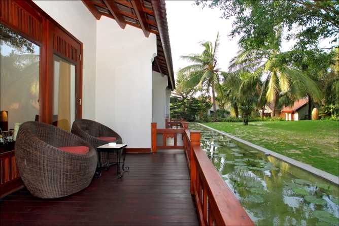 Deluxe garden view room terrace