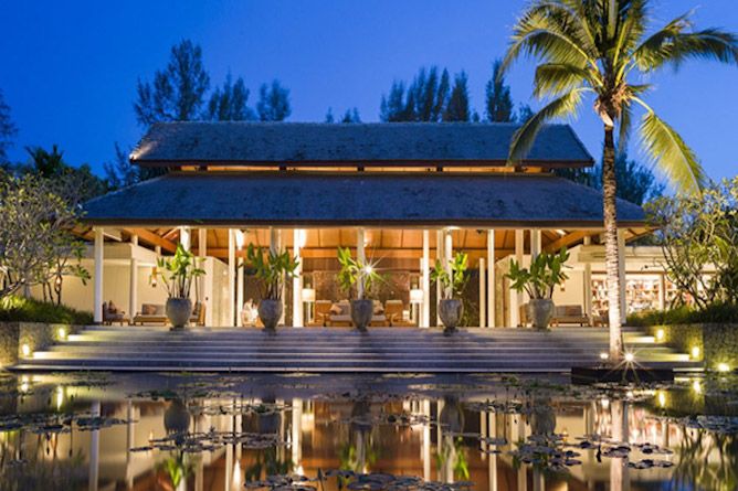 The boutique Sarojin hotel entrance