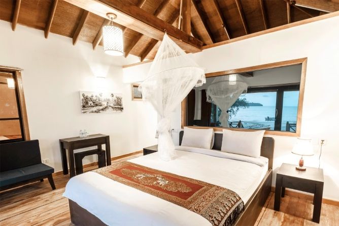 Ocean Front Villa interior