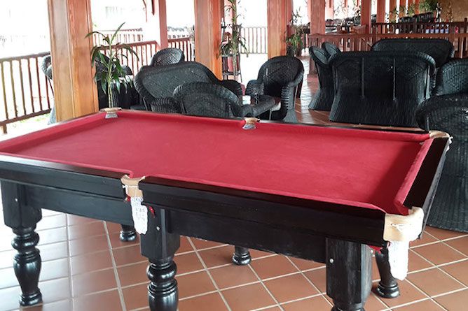 Pool table room