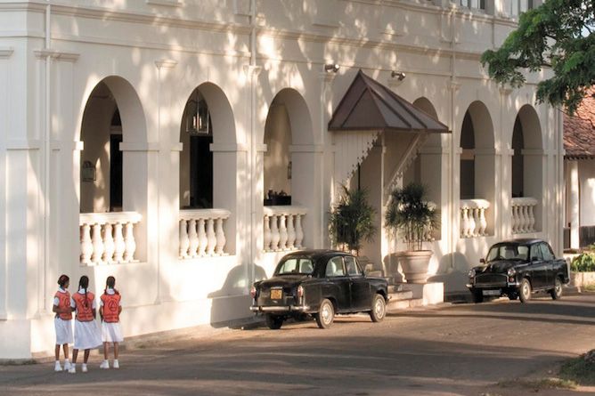 Hotel entrance