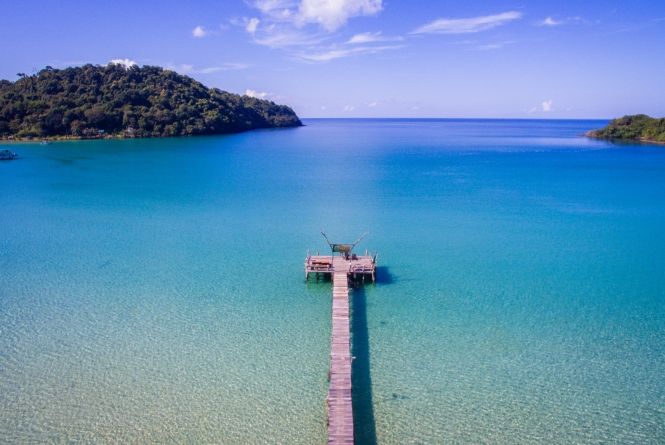 Arrival jetty