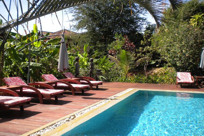 Swimming pool and terrace