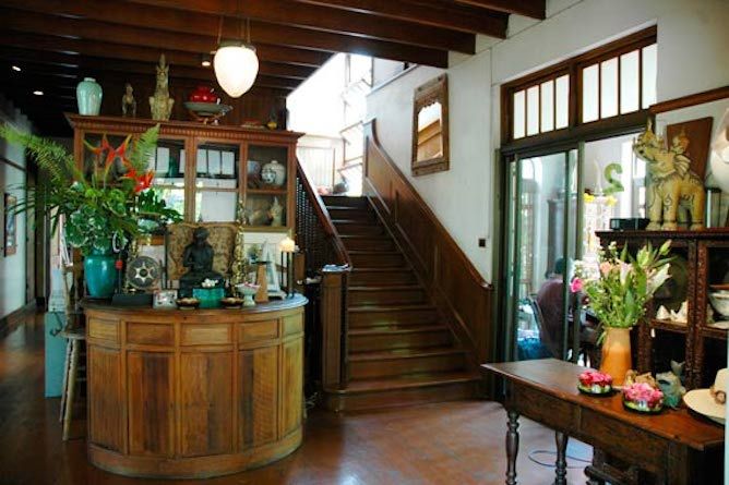 Hotel reception area