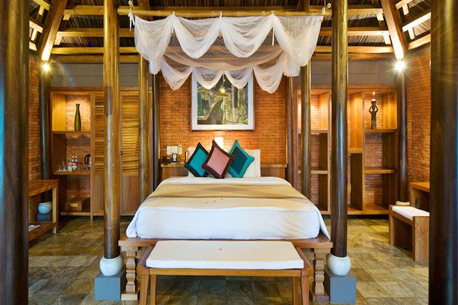 Traditional Vietnamese Pool House