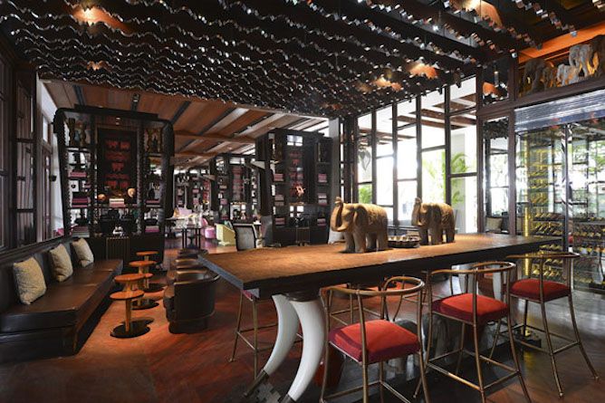 Hotel bar