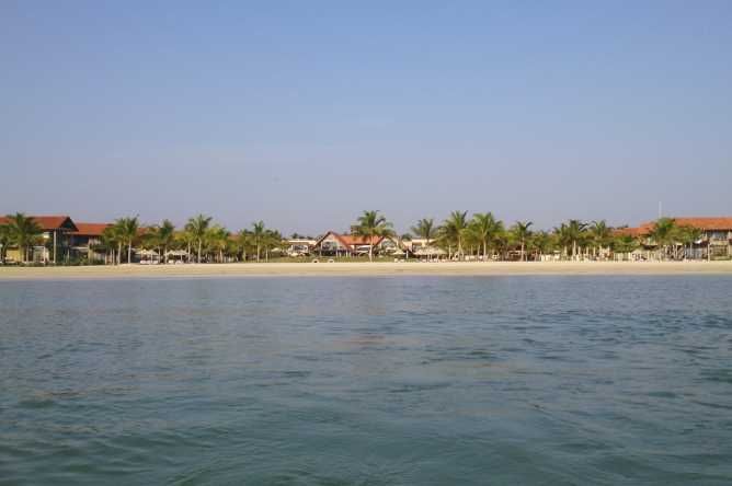 Uga Bay - as viewed from the sea