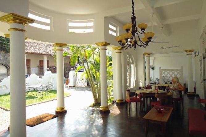 Take tea on the terrace