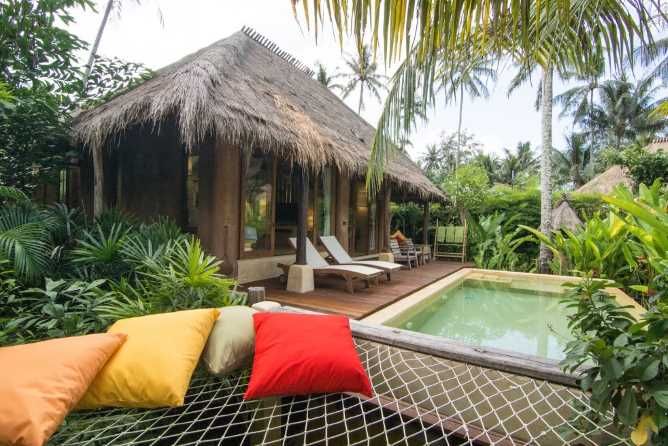 Grand Pool Villa's private pool