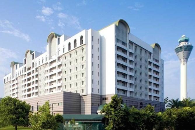 The award winning Sama-Sama Hotel
