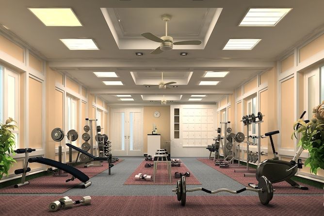 Hotel gym