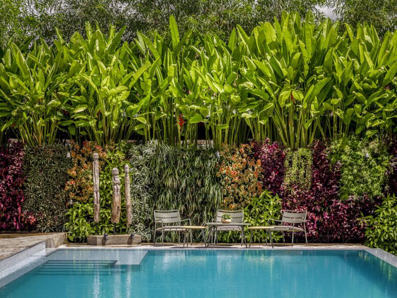 Pool at Viroths Hotel
