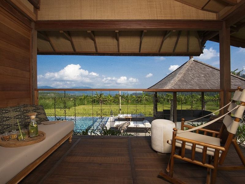 Terrace at Sanak Retreat Bali Indonesia