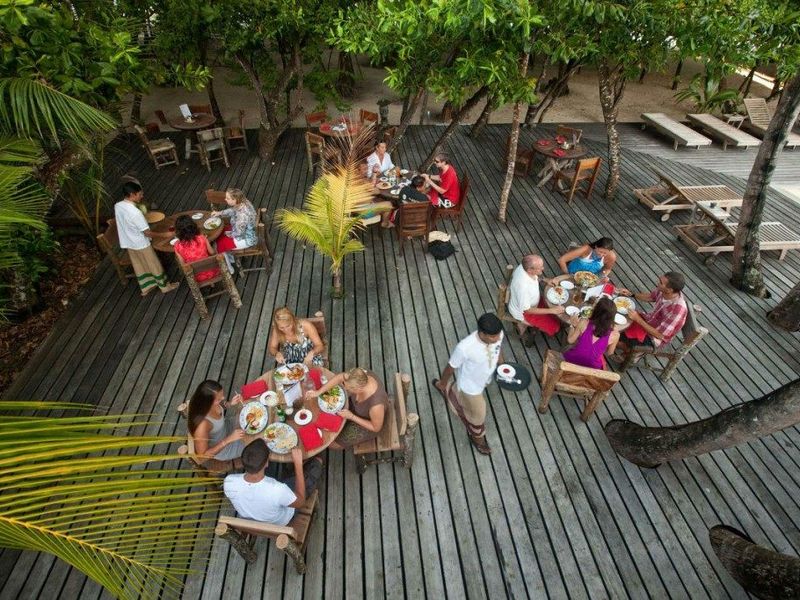 Restaurant at Reethi Beach