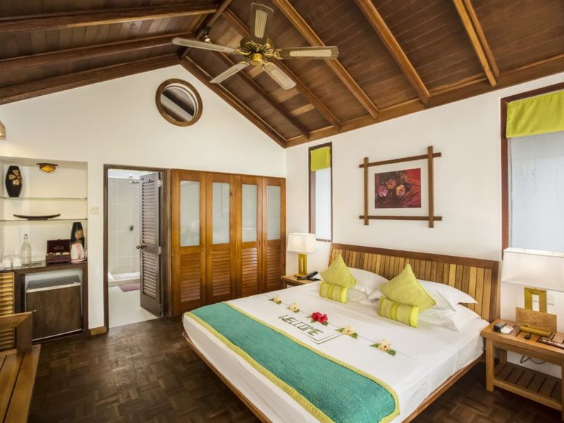 Bedroom at Reethi Beach