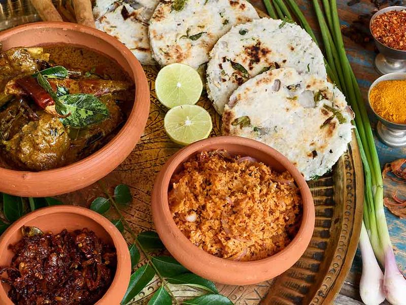 great Sri Lanka food served at Notary's House