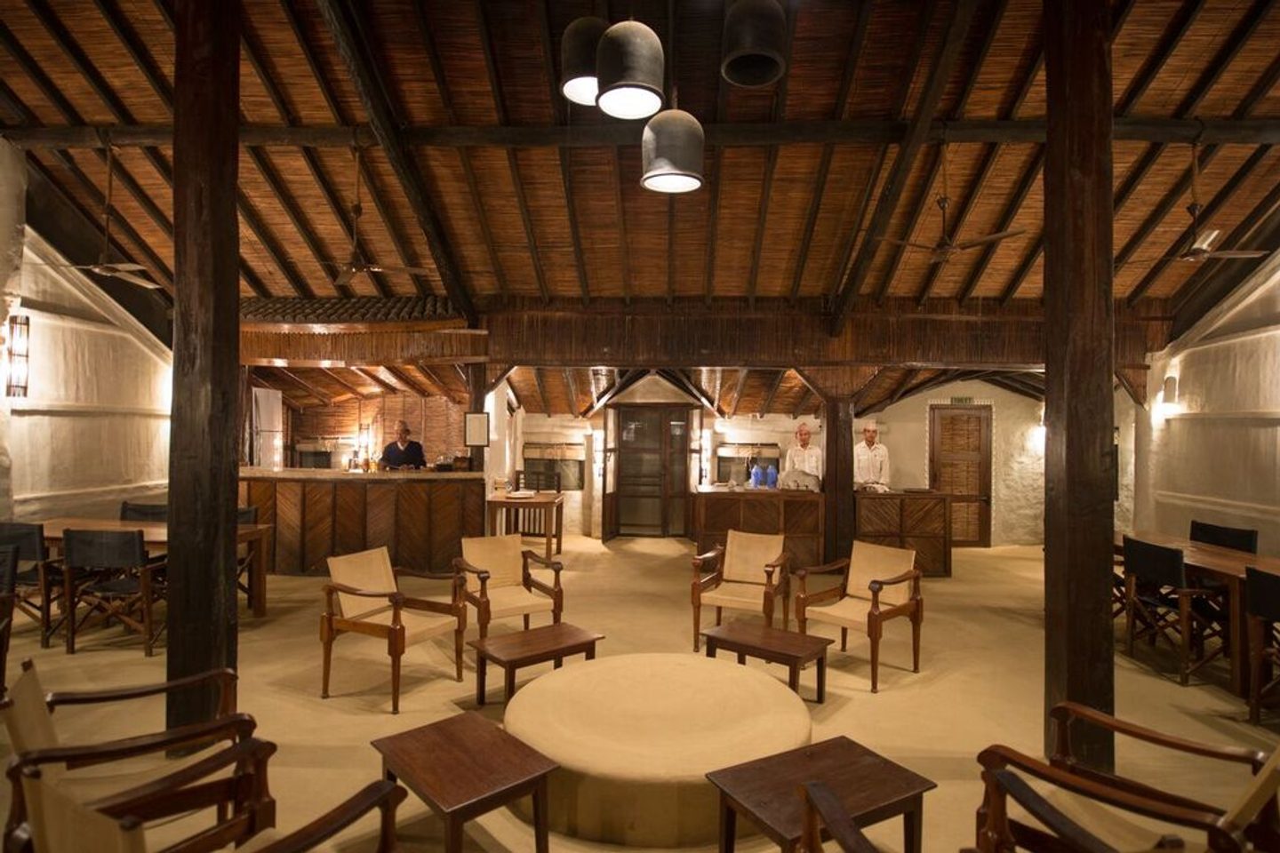 Restaurant at Tiger Tops Tharu Lodge