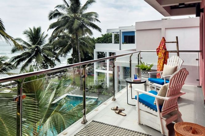 Balcony with a view