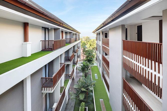 Private balconies