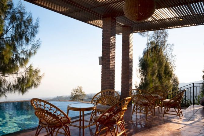 Family Pool villa terrace