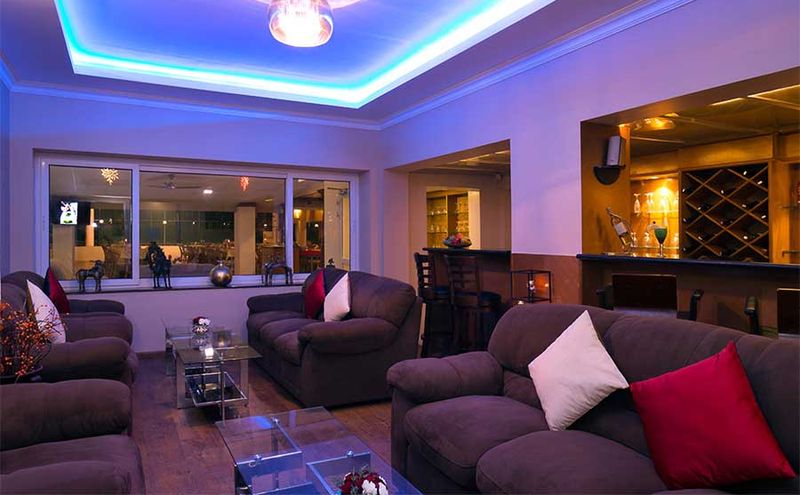 Comfortable lounge bar