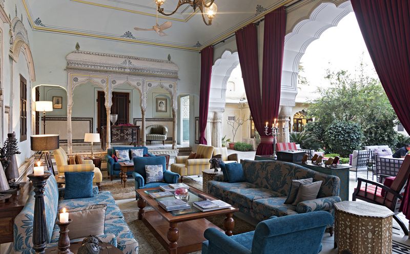 Spacious lounges