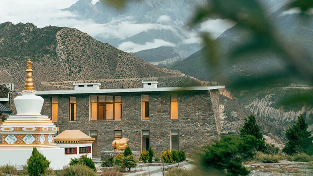 Buildings at Shinta Mani Mustang