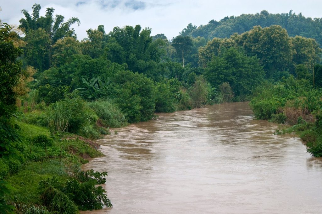 Traffic in Luang Prabang