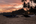 Sunset over the boats at Halcyon Mawella