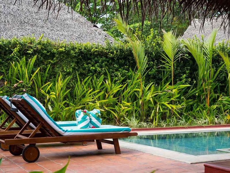 Plunge pool at Marari Beach Resort