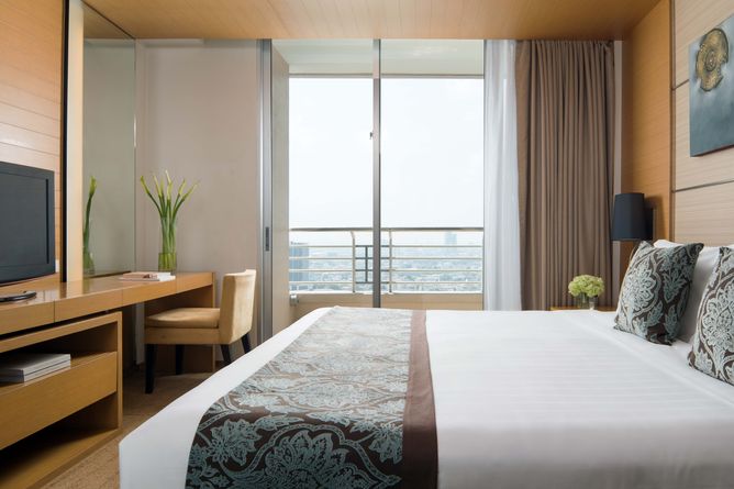 Kasara one bed suite bedroom