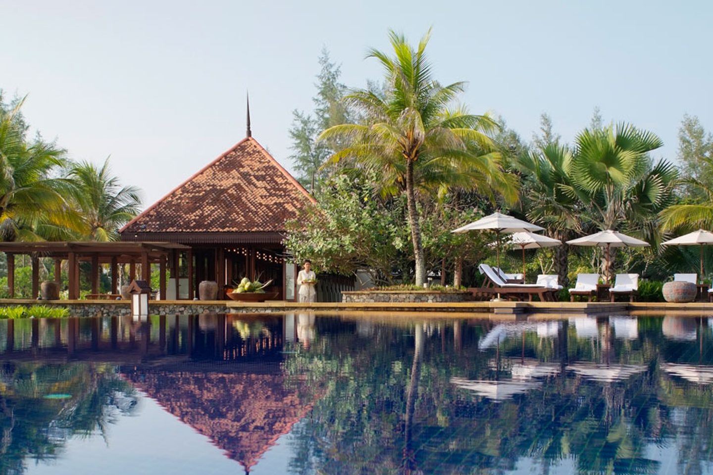 Swimming pool at Tanjong Jara Resort