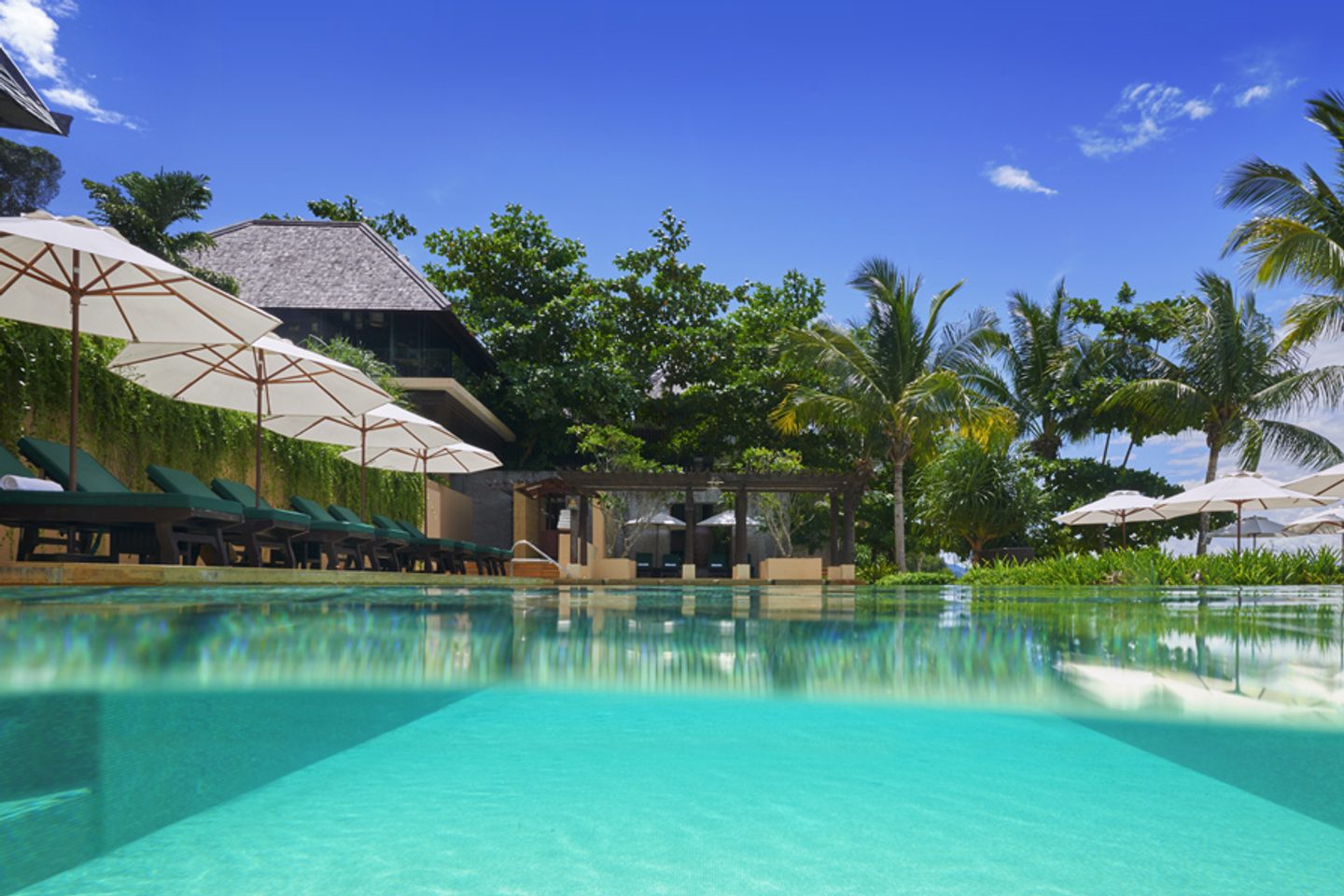 Swimming pool at Gaya Island Resort