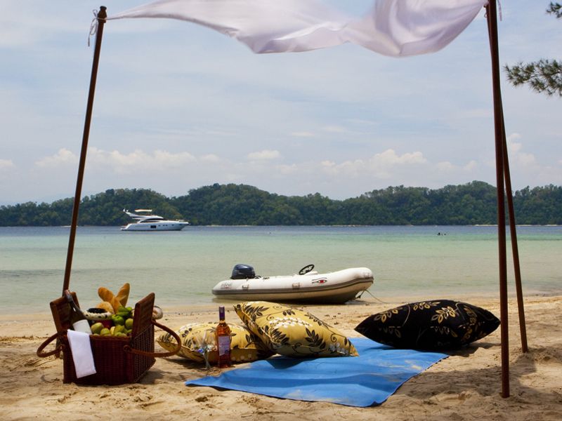 Picnic on the beach
