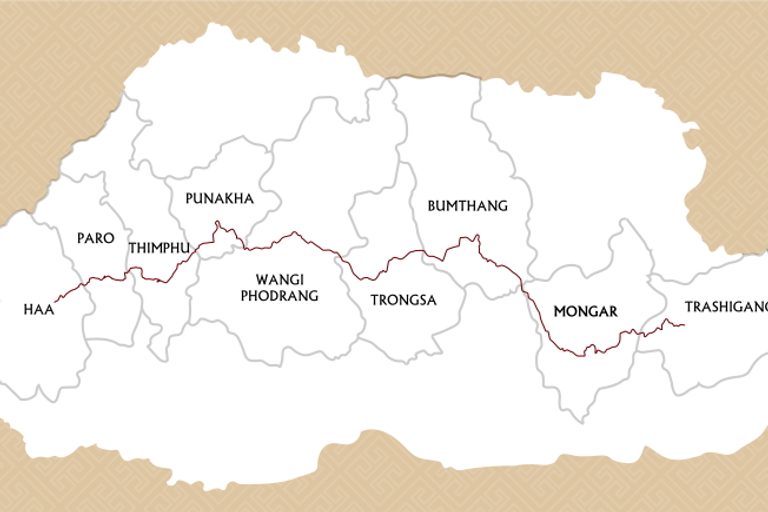 monks in a pickup truck, Bhuatn