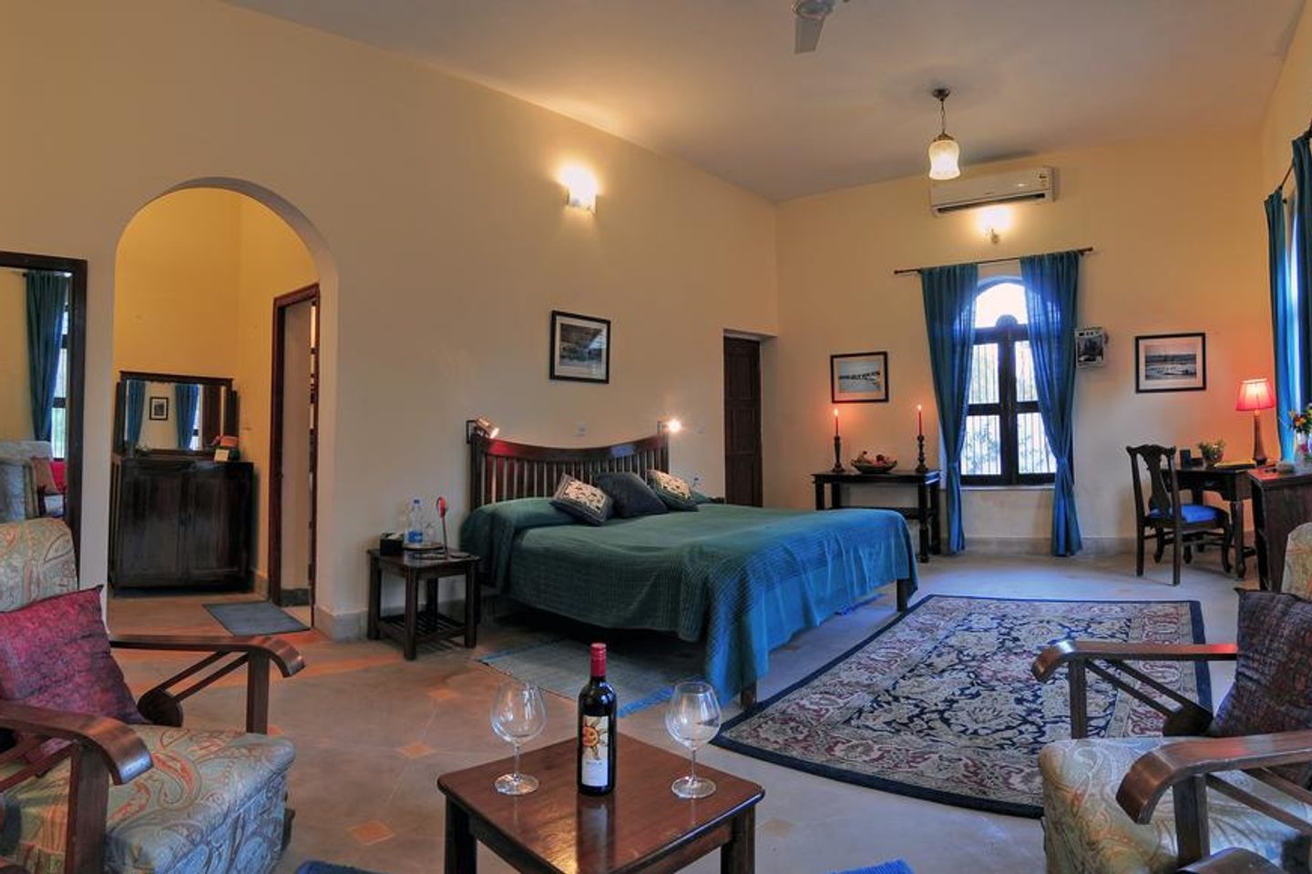Suite at Chambal Safari Lodge