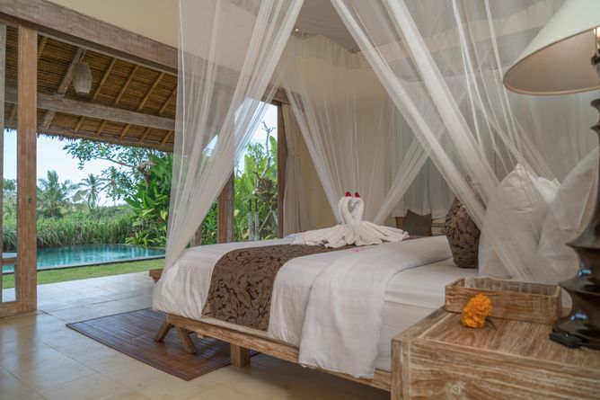 Bright, open rooms