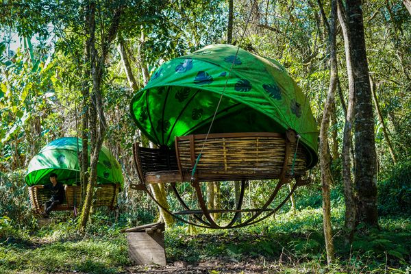 Sway from the treetops at Nam Et Nests
