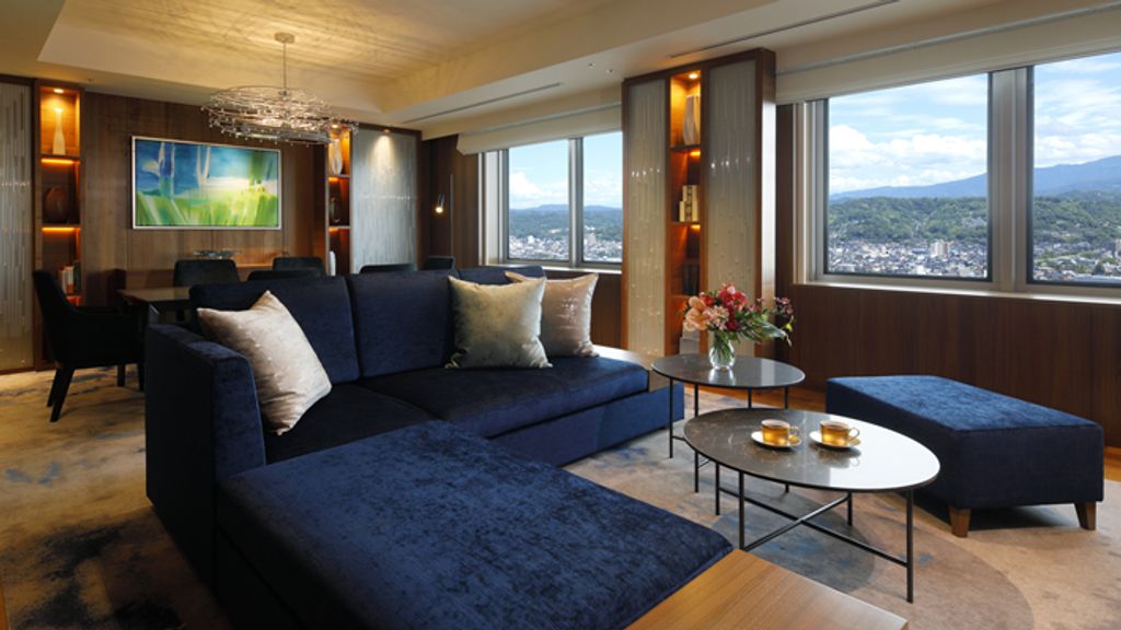 Spacious suite at Hotel Nikko Kanazawa