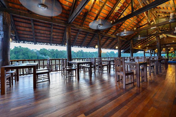 Restaurant interior