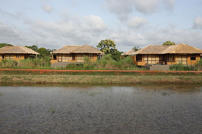 Villa exteriors