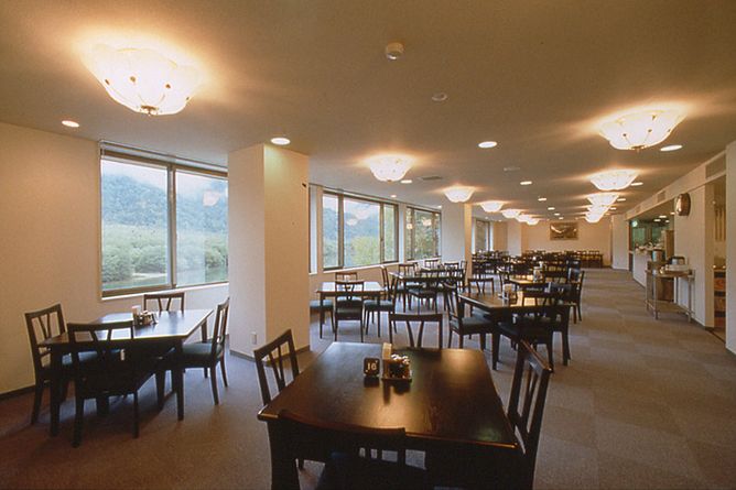 Lake view restaurant