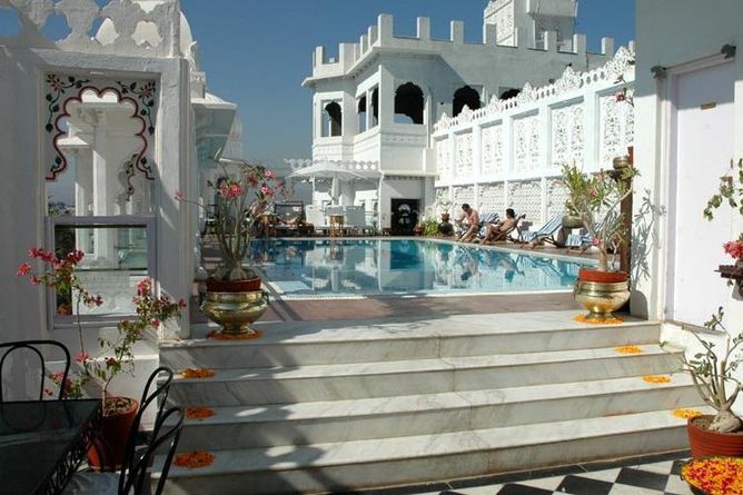 Beautiful pool terrace