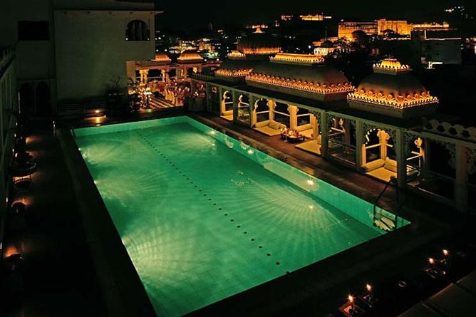 Open air pool