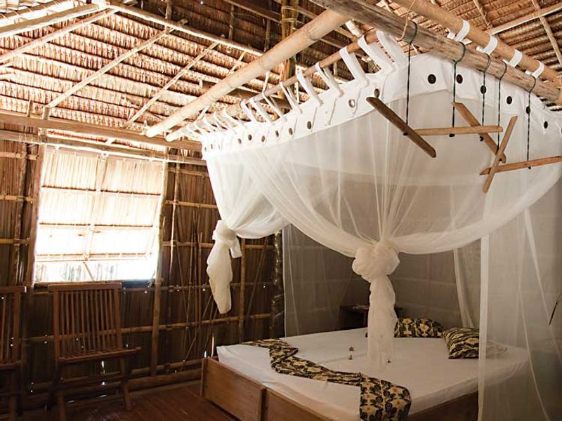 Bedroom at Kri Eco Resort, Raja Ampat, Indonesia