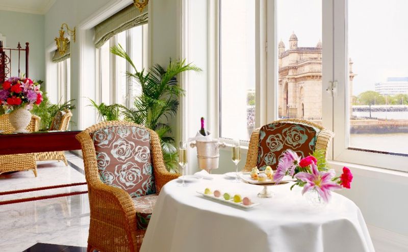 Afternoon tea with a view