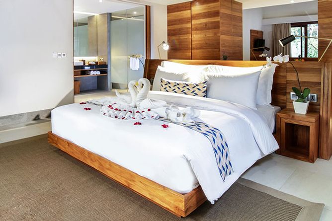 Tropical Pool Villa bedroom