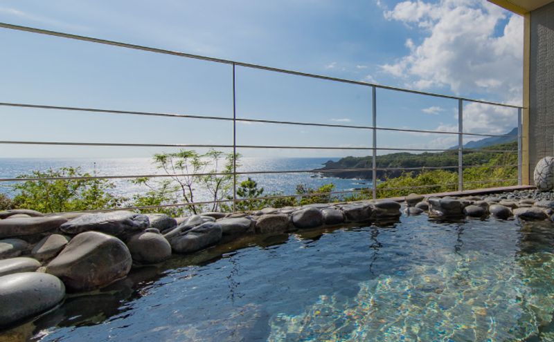 Outdoor hot spring