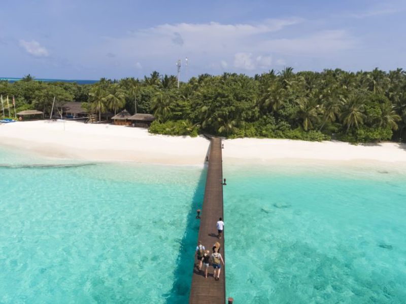 Jetty at Reethi Beach