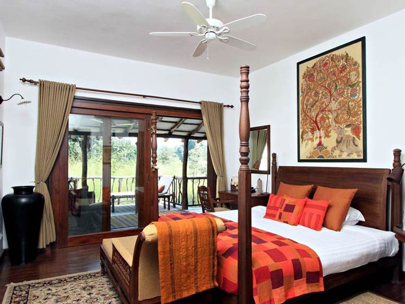 Bedroom at Samode Safari Lodge
